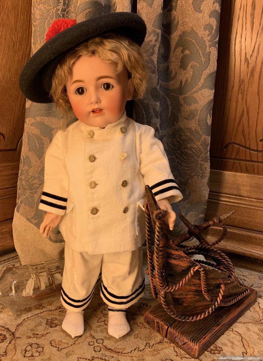 Новогодняя сказка — Антикварные куклы Kestner (Кестнер) JDK: Хильда (фото 5)