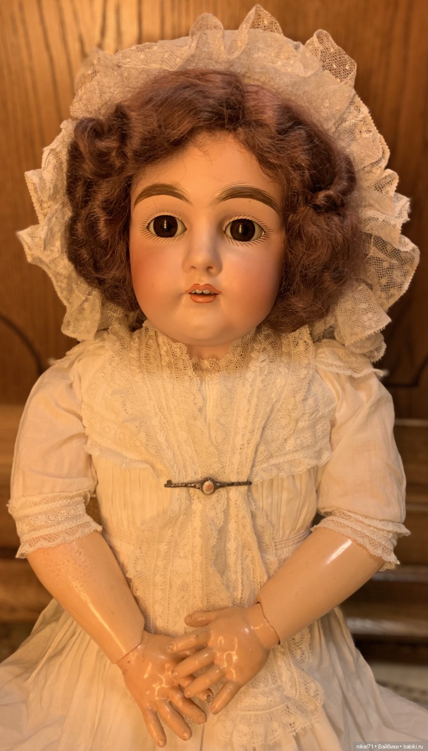 Новогодняя сказка — Антикварные куклы Kestner (Кестнер) JDK: Хильда