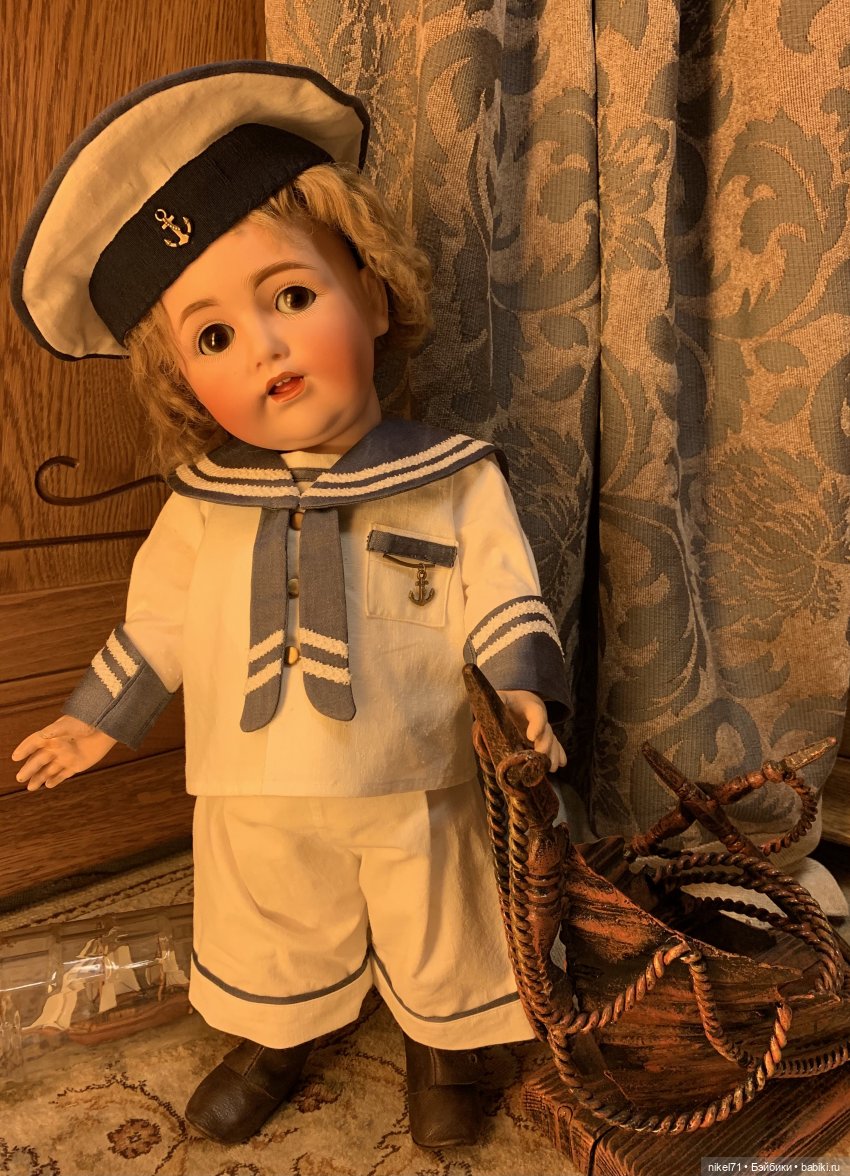 Новогодняя сказка — Антикварные куклы Kestner (Кестнер) JDK: Хильда (фото 6)