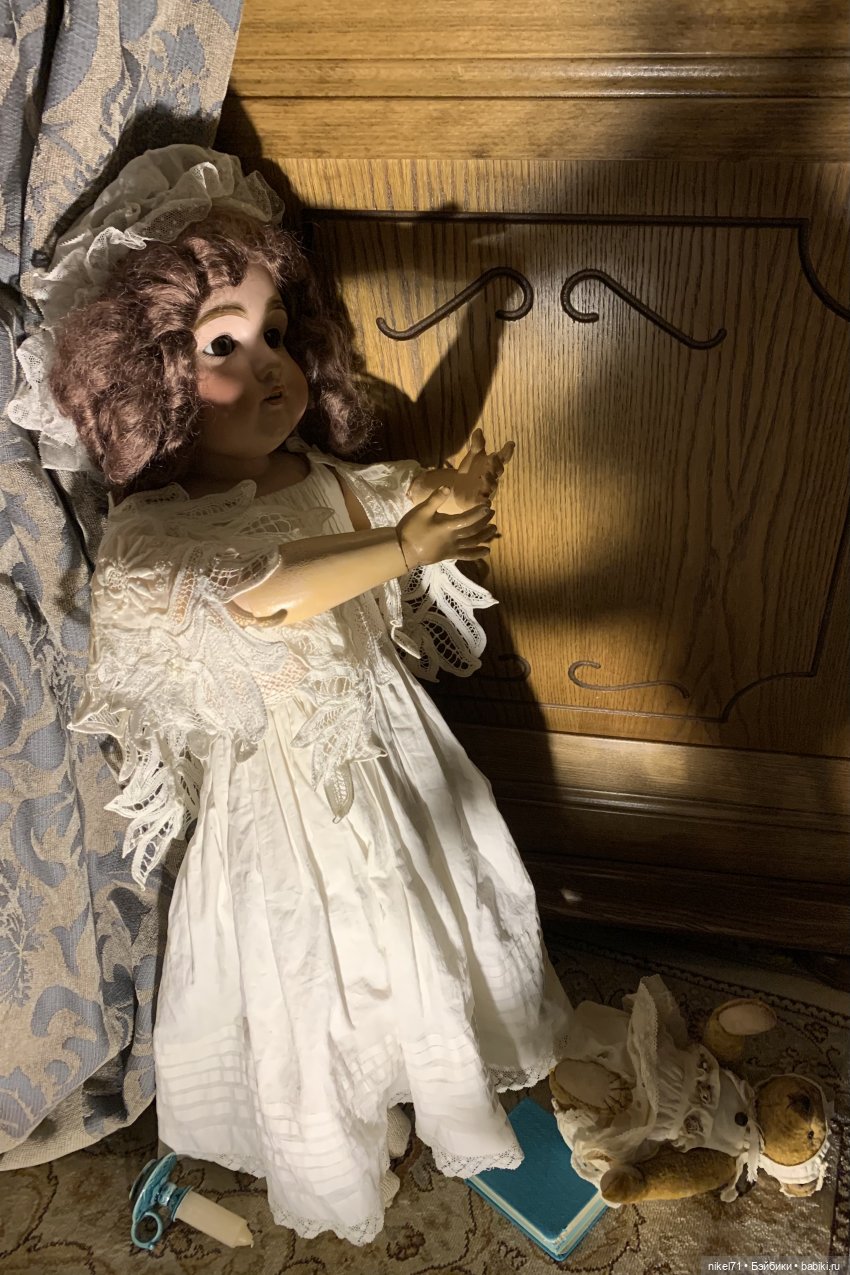 Новогодняя сказка — Антикварные куклы Kestner (Кестнер) JDK: Хильда