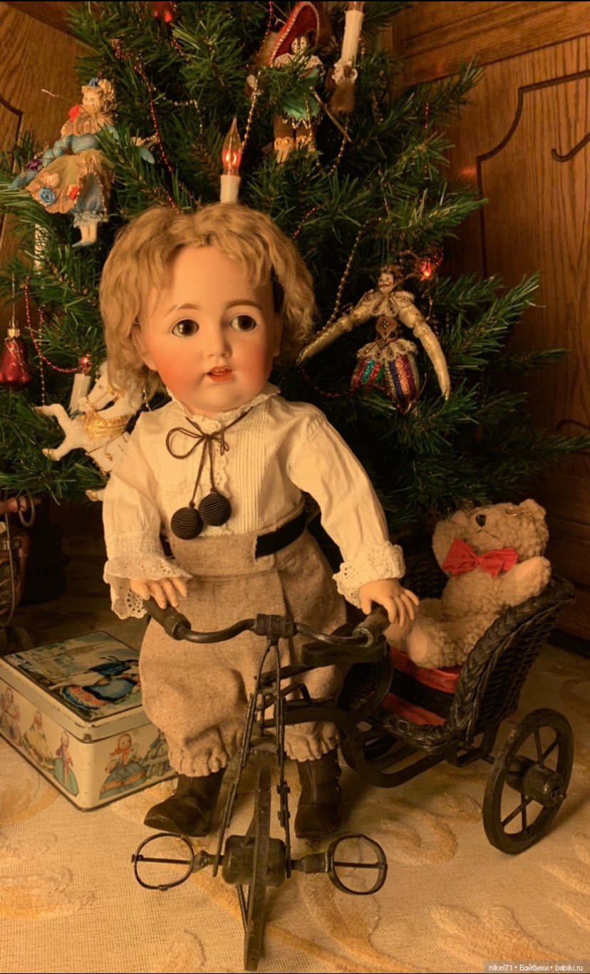 Новогодняя сказка — Антикварные куклы Kestner (Кестнер) JDK: Хильда