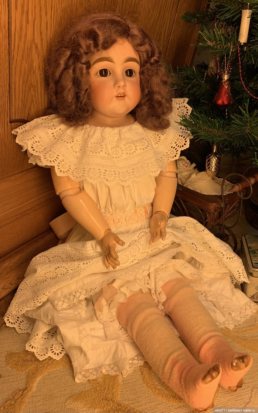 Новогодняя сказка — Антикварные куклы Kestner (Кестнер) JDK: Хильда
