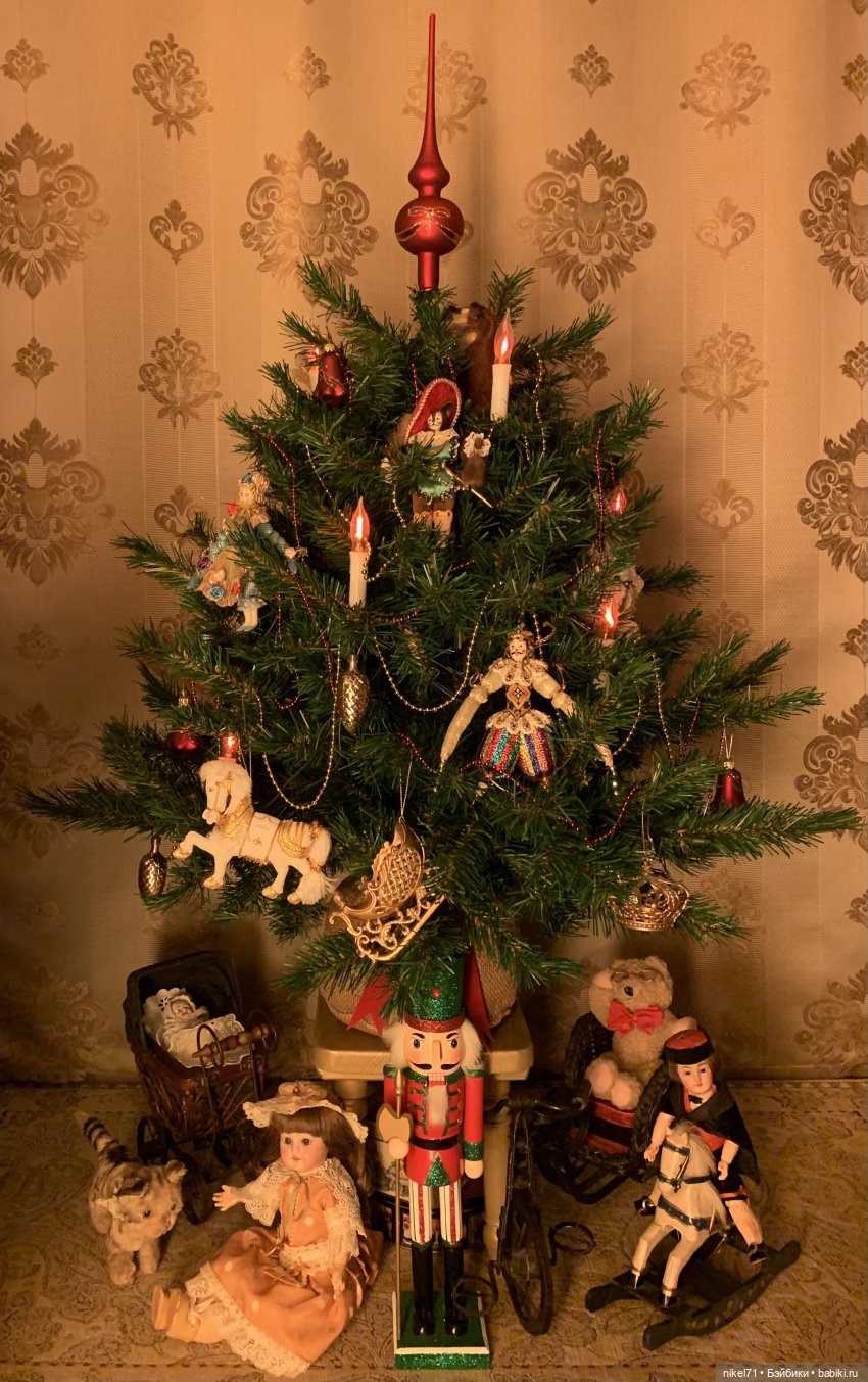 Новогодняя сказка — Антикварные куклы Kestner (Кестнер) JDK: Хильда