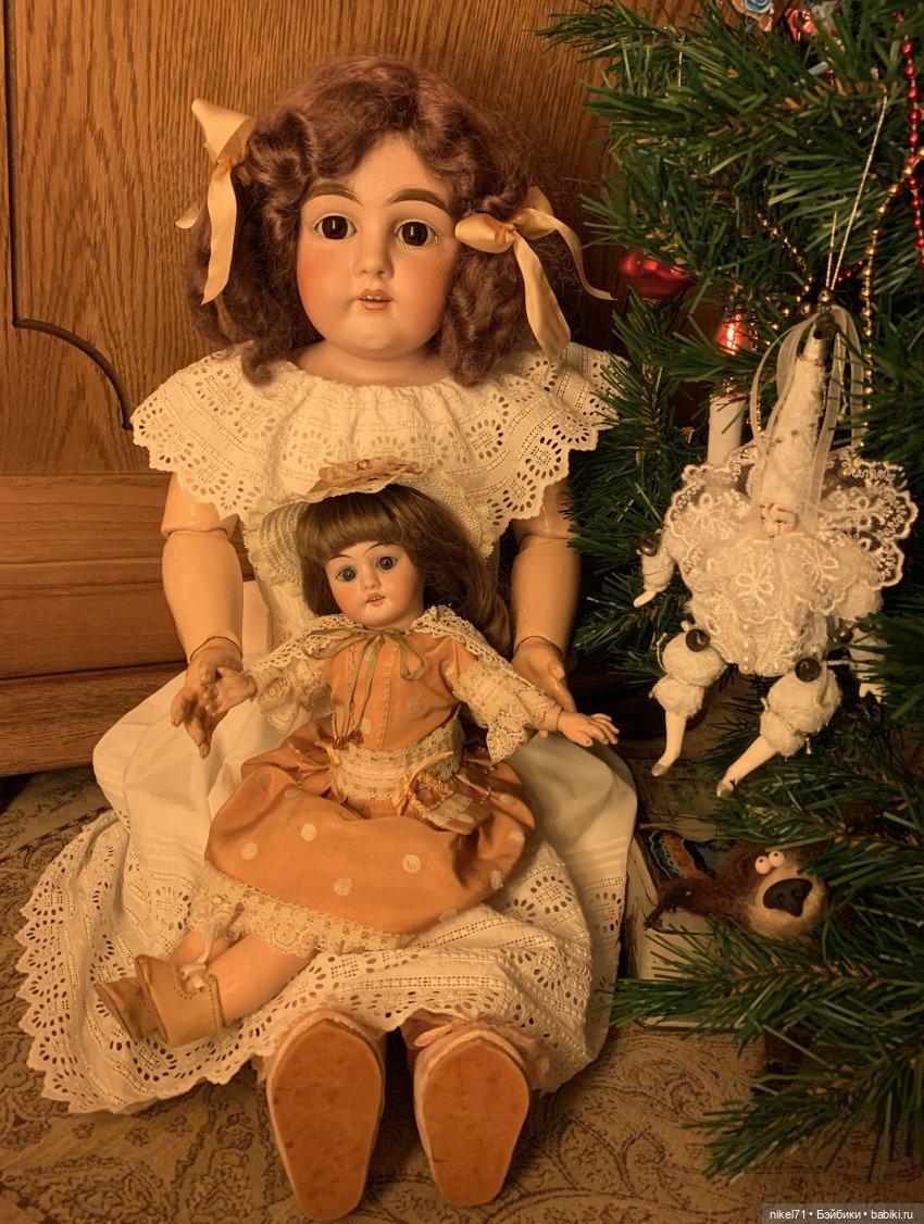 Новогодняя сказка — Антикварные куклы Kestner (Кестнер) JDK: Хильда