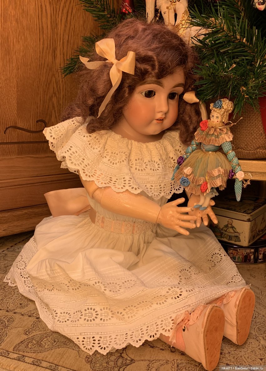 Новогодняя сказка — Антикварные куклы Kestner (Кестнер) JDK: Хильда
