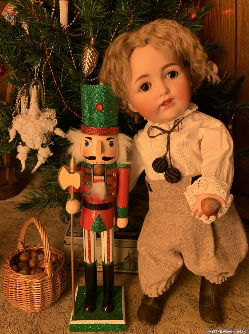 Новогодняя сказка — Антикварные куклы Kestner (Кестнер) JDK: Хильда