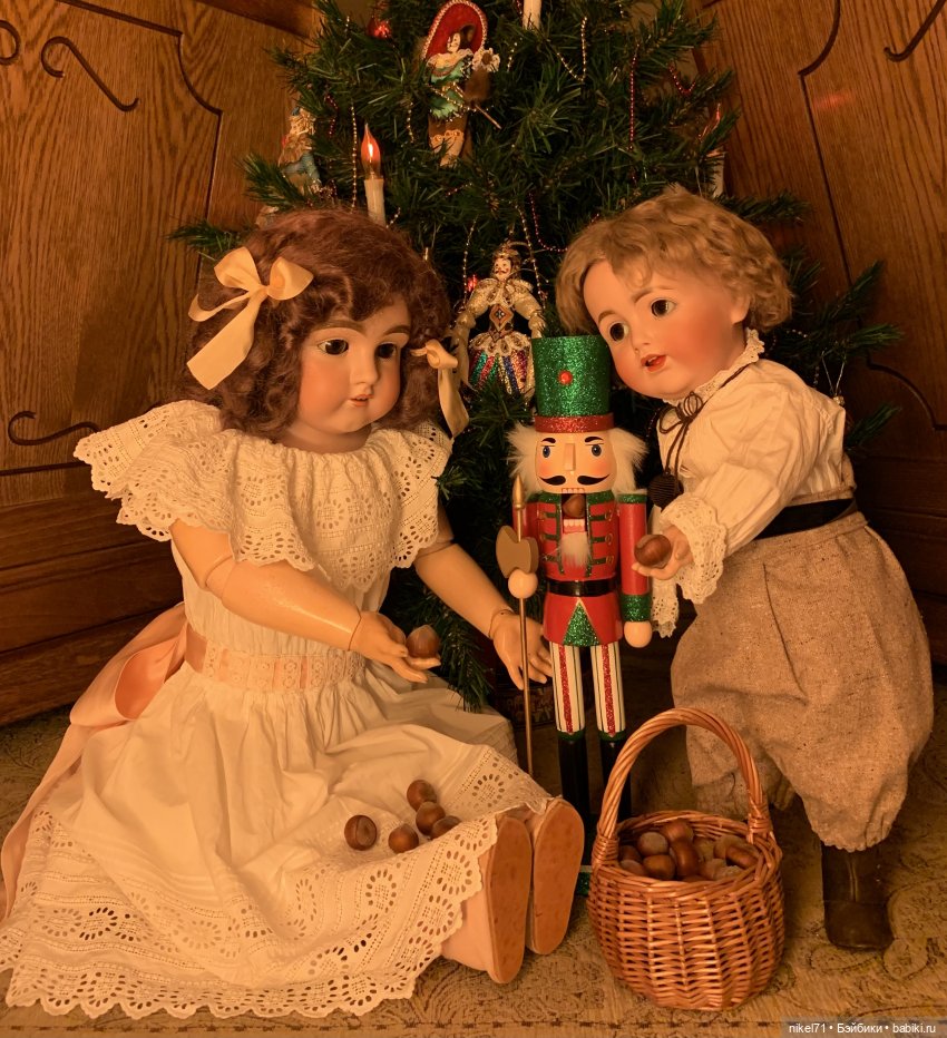 Новогодняя сказка — Антикварные куклы Kestner (Кестнер) JDK: Хильда