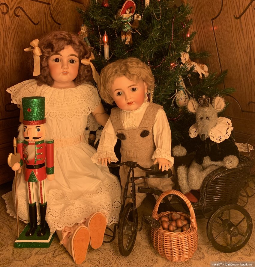 Новогодняя сказка — Антикварные куклы Kestner (Кестнер) JDK: Хильда