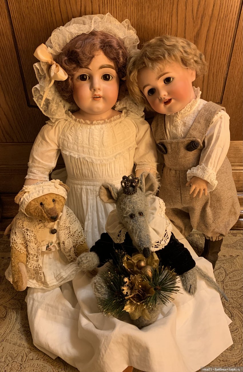 Новогодняя сказка — Антикварные куклы Kestner (Кестнер) JDK: Хильда