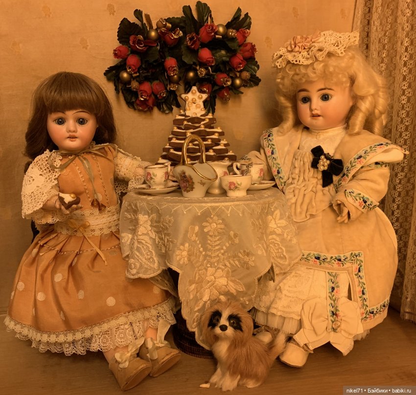 Новогодняя сказка — Антикварные куклы Kestner (Кестнер) JDK: Хильда