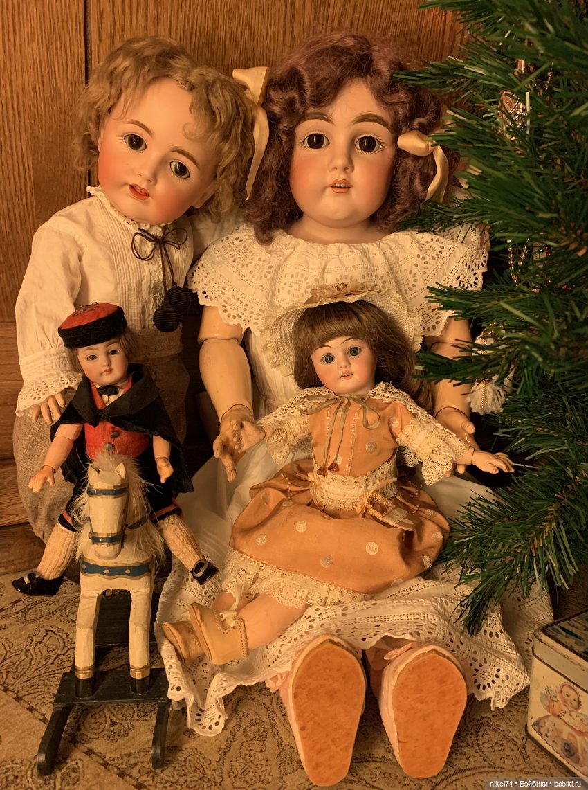 Новогодняя сказка — Антикварные куклы Kestner (Кестнер) JDK: Хильда