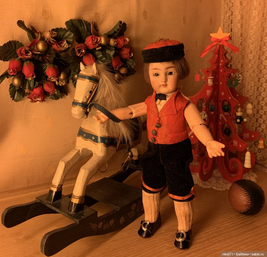 Новогодняя сказка — Антикварные куклы Kestner (Кестнер) JDK: Хильда