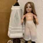 Нижнее бельё для антикварной куклы