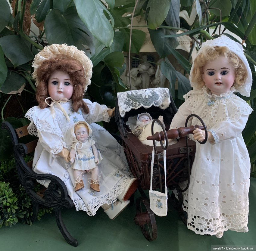 Дочки-матери — Редкие антикварные куклы и реплики: воск (фото 4)