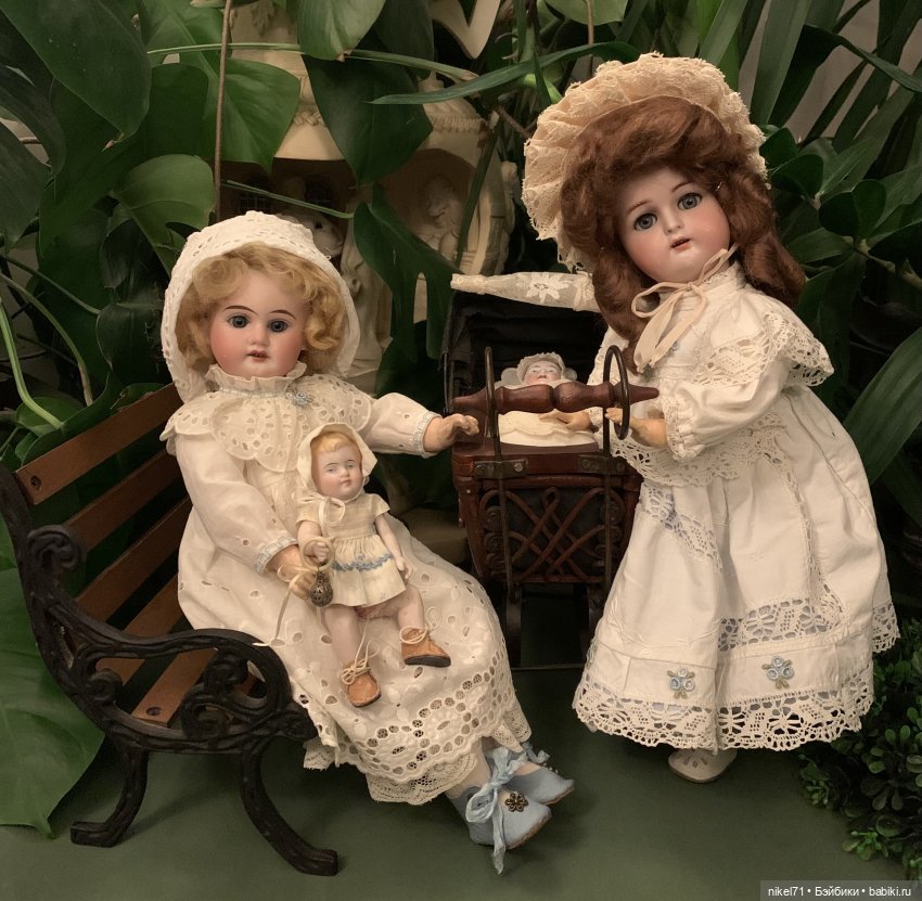 Дочки-матери — Редкие антикварные куклы и реплики: воск (фото 5)