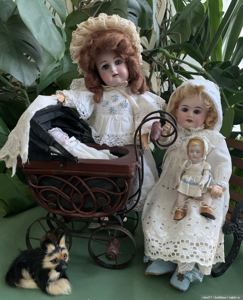 Дочки-матери — Редкие антикварные куклы и реплики: воск (фото 6)