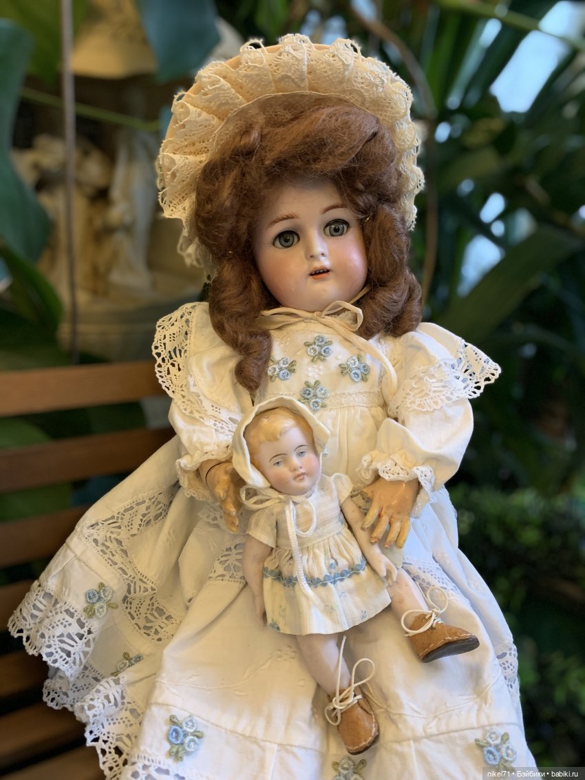 Дочки-матери — Редкие антикварные куклы и реплики: воск (фото 7)