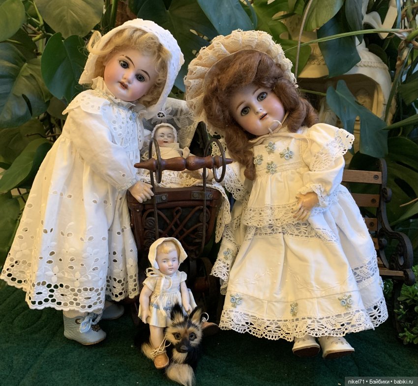 Дочки-матери — Редкие антикварные куклы и реплики: воск