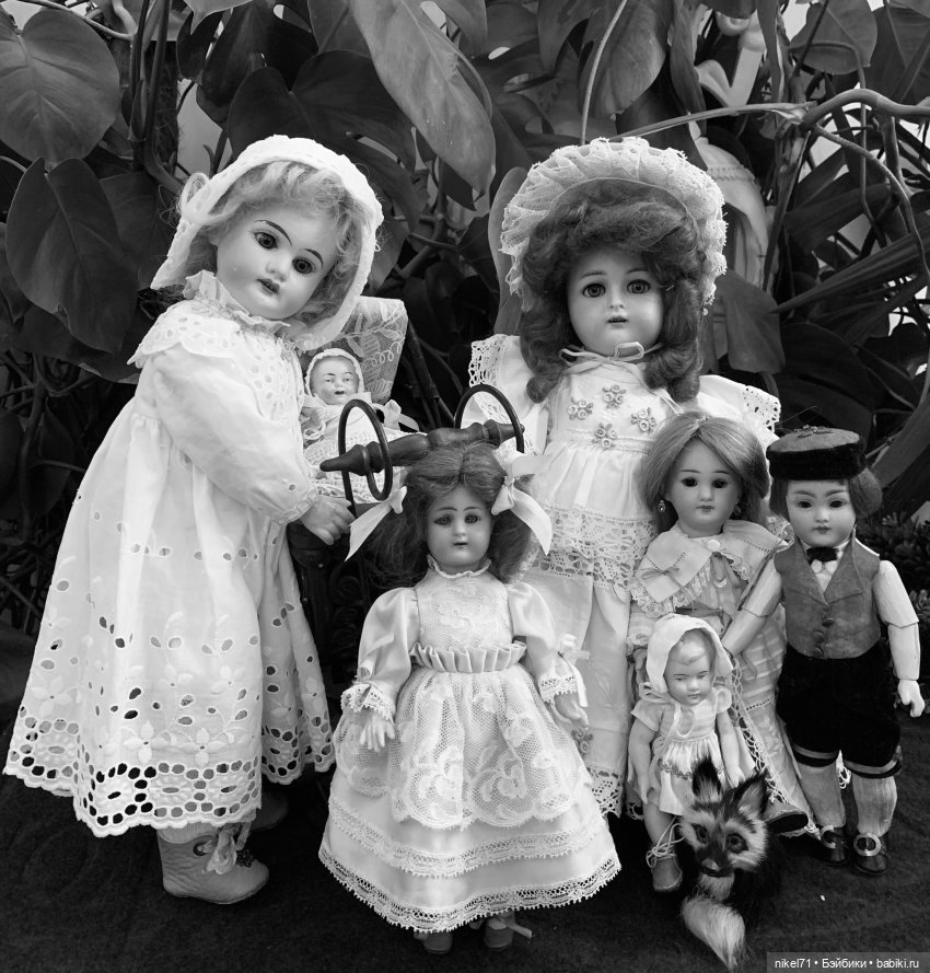 Дочки-матери — Редкие антикварные куклы и реплики: воск