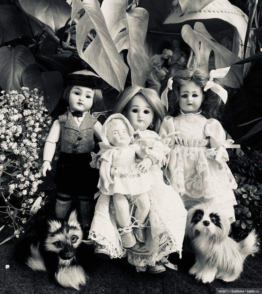 Дочки-матери — Редкие антикварные куклы и реплики: воск