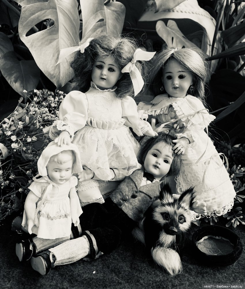 Дочки-матери — Редкие антикварные куклы и реплики: воск