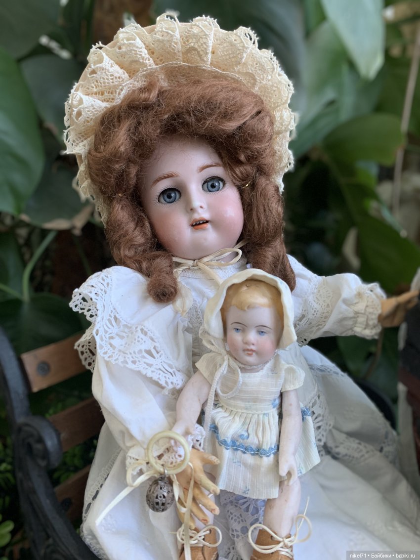 Дочки-матери — Редкие антикварные куклы и реплики: воск