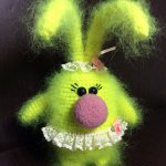 Юная Жизель. Игрушка вязанная крючком