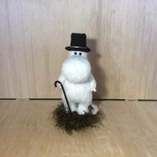 Мумий-папа - игрушка вязанная крючком