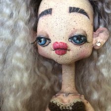 Авторская, текстильная кукла от LEROOSH