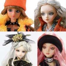 Мой J-doll-квартет