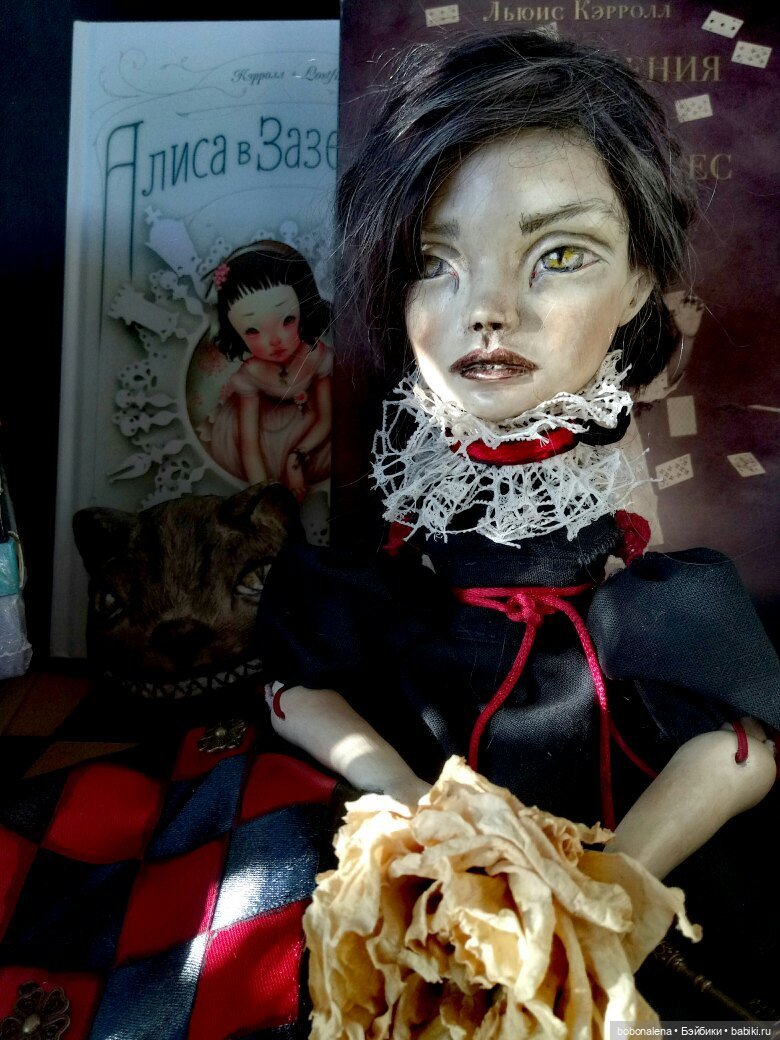 Февраль. Вспоминая Алису | Бэйбики Февраль. Вспоминая Алису — Лепка авторских кукол: полимерная глина