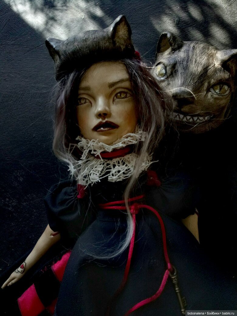 Февраль. Вспоминая Алису | Бэйбики Февраль. Вспоминая Алису — Лепка авторских кукол: полимерная глина (фото 9)