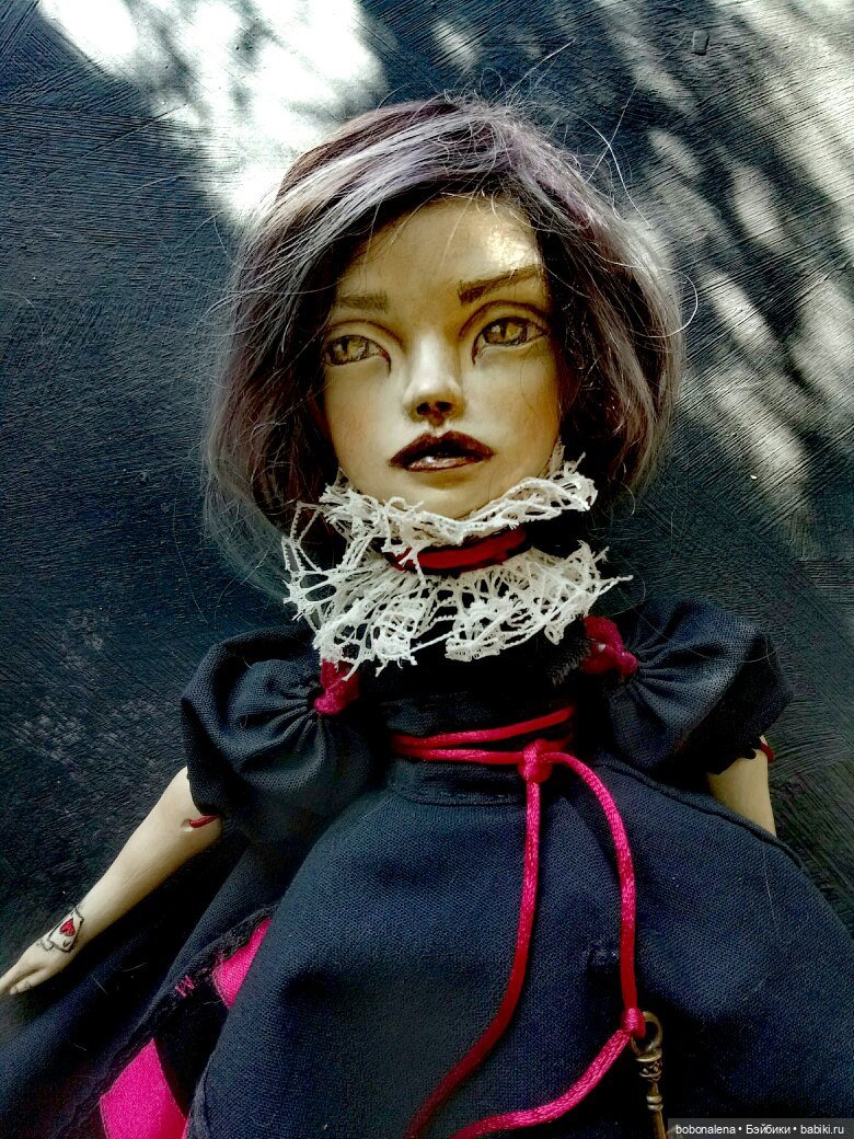 Февраль. Вспоминая Алису | Бэйбики Февраль. Вспоминая Алису — Лепка авторских кукол: полимерная глина (фото 6)