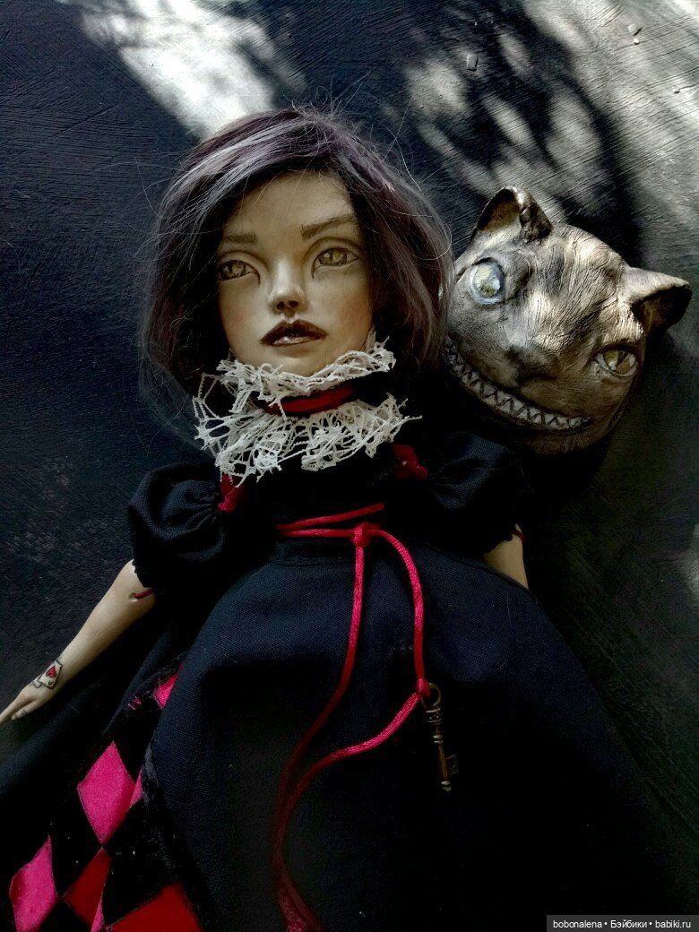 Февраль. Вспоминая Алису | Бэйбики Февраль. Вспоминая Алису — Лепка авторских кукол: полимерная глина