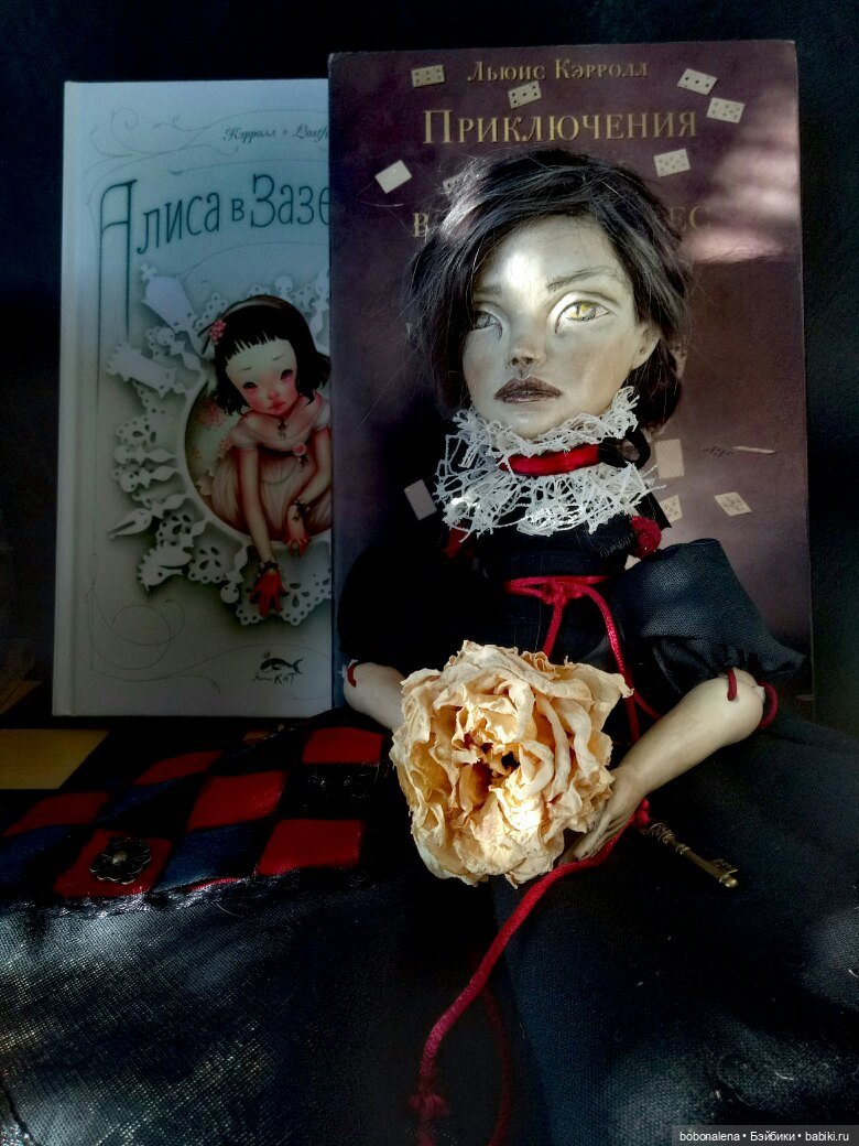 Февраль. Вспоминая Алису | Бэйбики Февраль. Вспоминая Алису — Лепка авторских кукол: полимерная глина (фото 10)