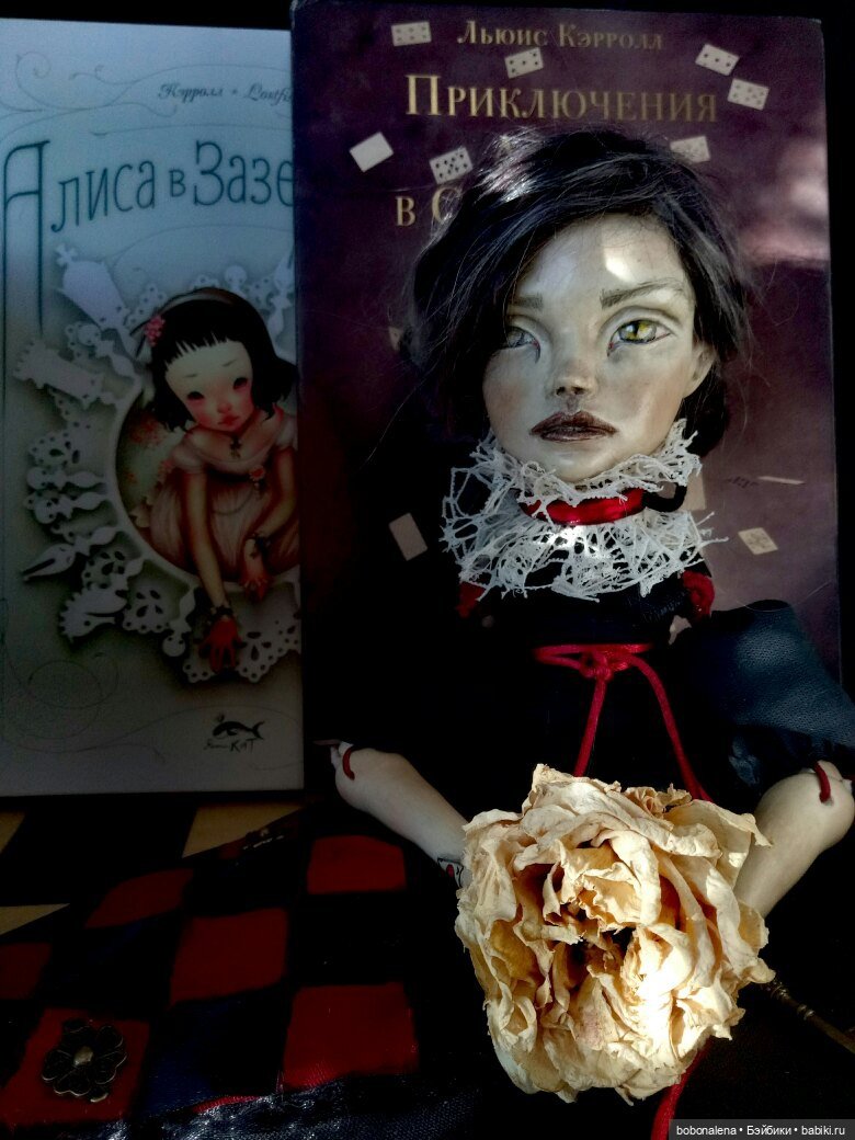 Февраль. Вспоминая Алису | Бэйбики Февраль. Вспоминая Алису — Лепка авторских кукол: полимерная глина