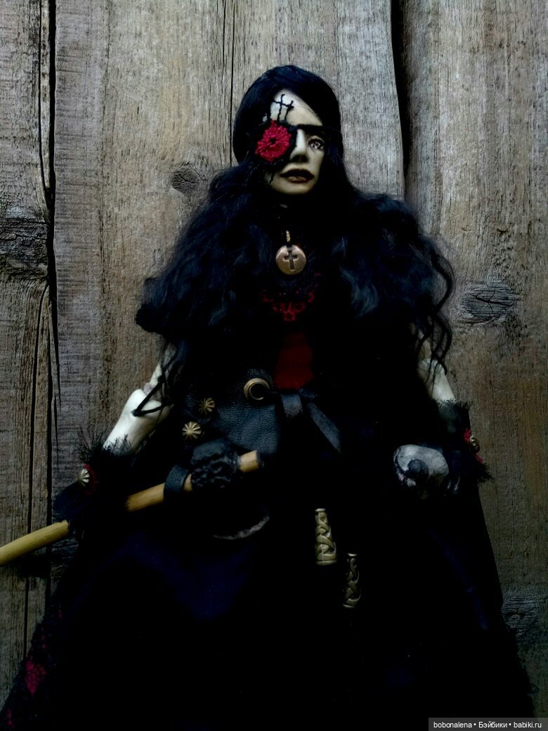 Девочка с топором — Лепка авторских кукол: полимерная глина