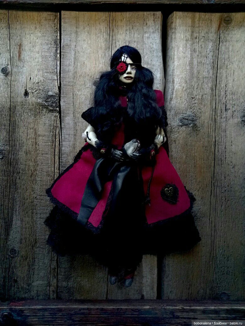 Девочка с топором — Лепка авторских кукол: полимерная глина (фото 6)