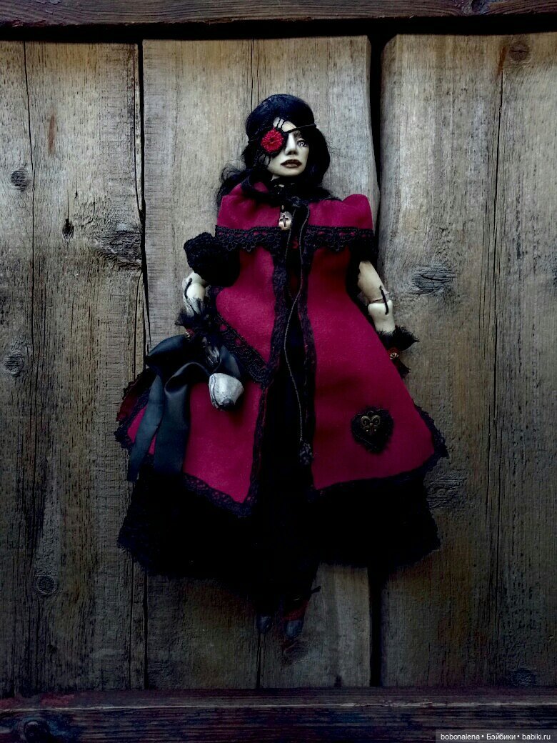 Девочка с топором — Лепка авторских кукол: полимерная глина (фото 5)