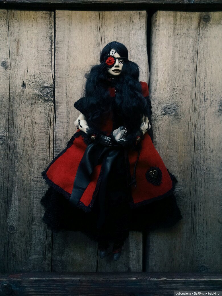 Девочка с топором — Лепка авторских кукол: полимерная глина (фото 10)