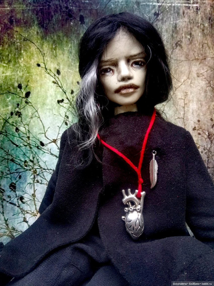 Тень Ворона — Лепка авторских кукол: полимерная глина (фото 4)