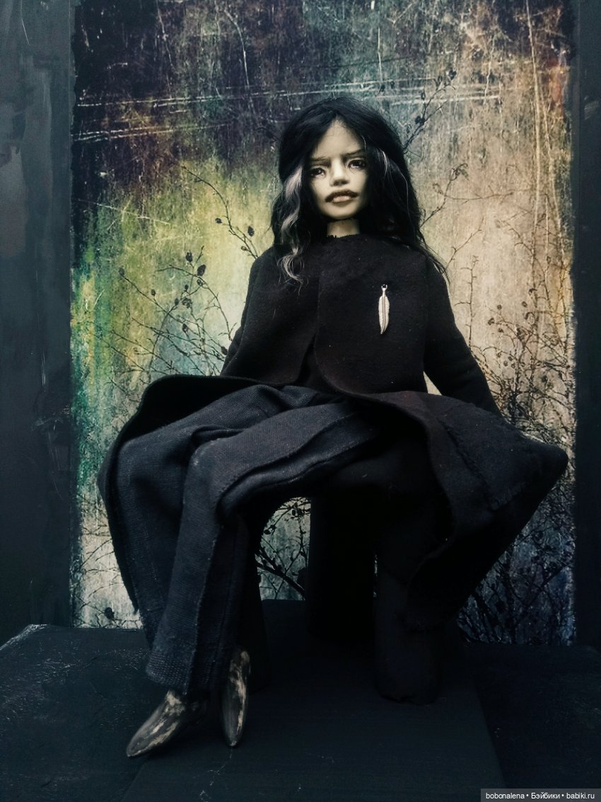 Тень Ворона — Лепка авторских кукол: полимерная глина (фото 9)