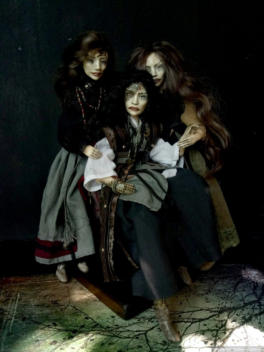 Ты моя. окончание сказки | Бэйбики Ты моя. окончание сказки — Лепка авторских кукол: полимерная глина (фото 6)