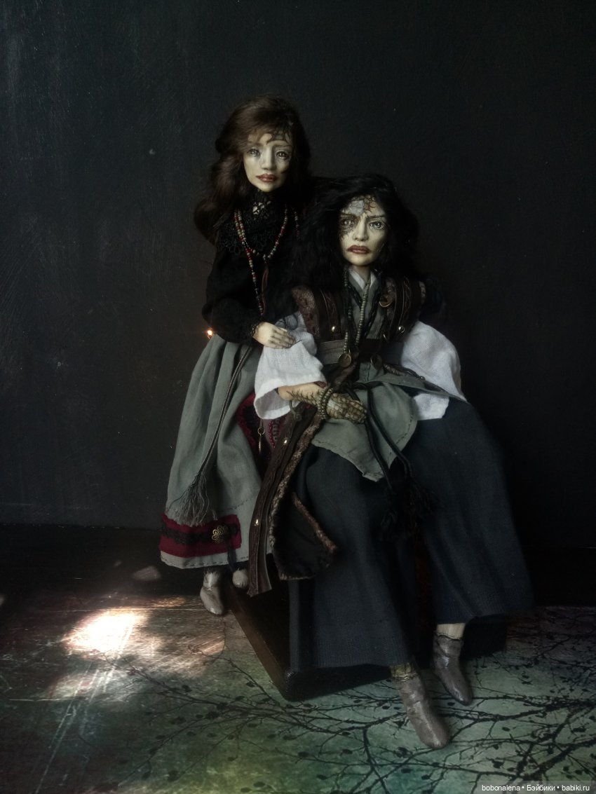 Ты моя. окончание сказки | Бэйбики Ты моя. окончание сказки — Лепка авторских кукол: полимерная глина (фото 5)