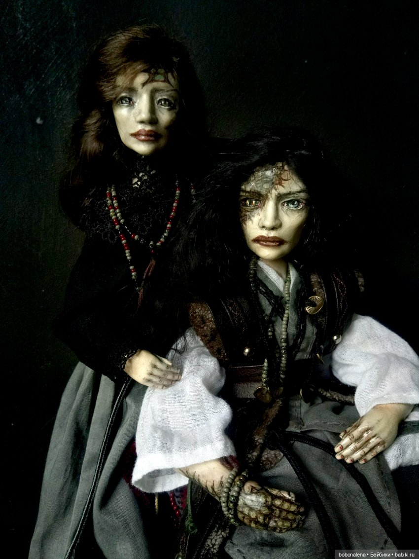 Ты моя. окончание сказки | Бэйбики Ты моя. окончание сказки — Лепка авторских кукол: полимерная глина (фото 7)