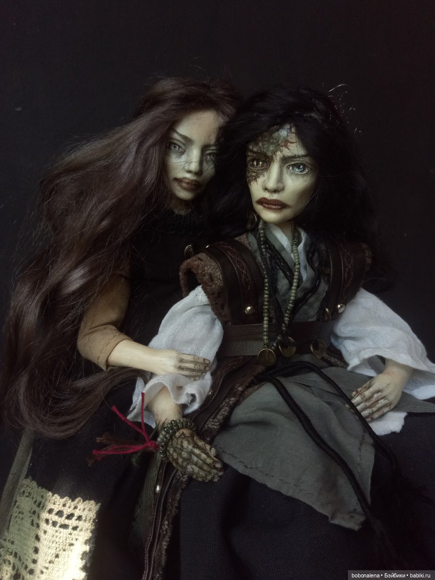 Ты моя. окончание сказки | Бэйбики Ты моя. окончание сказки — Лепка авторских кукол: полимерная глина (фото 2)