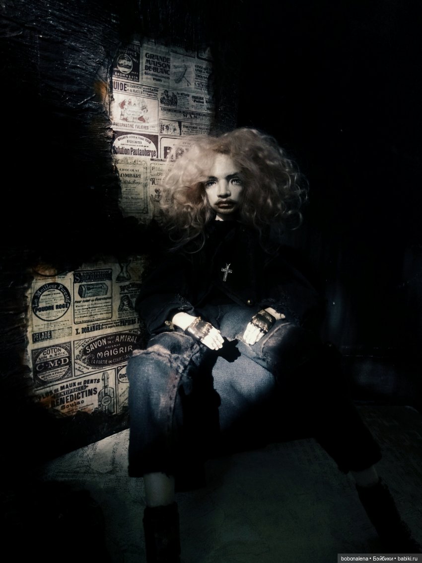 Тук-тук. послесловие — Лепка авторских кукол: полимерная глина (фото 6)