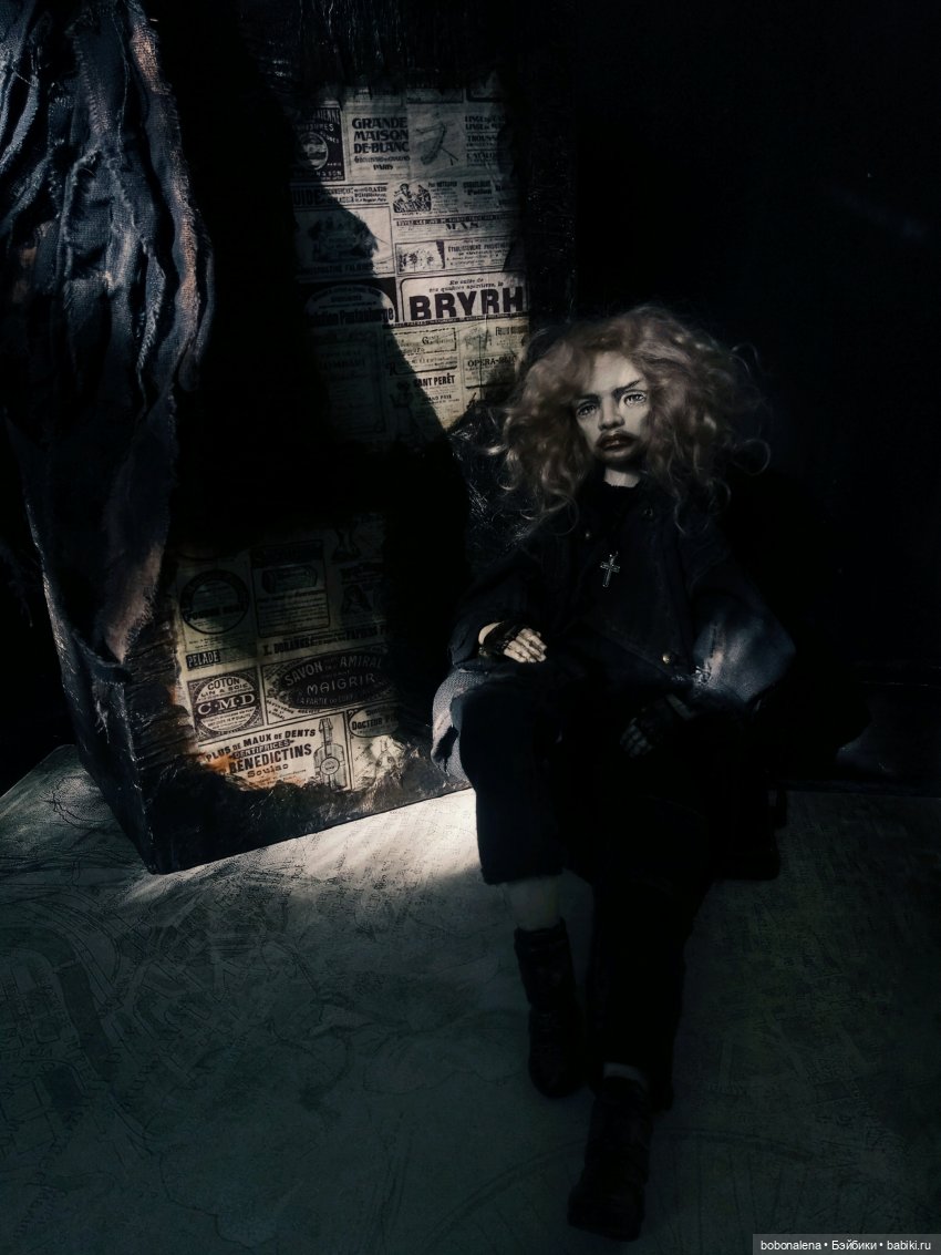 Тук-тук. послесловие — Лепка авторских кукол: полимерная глина (фото 3)