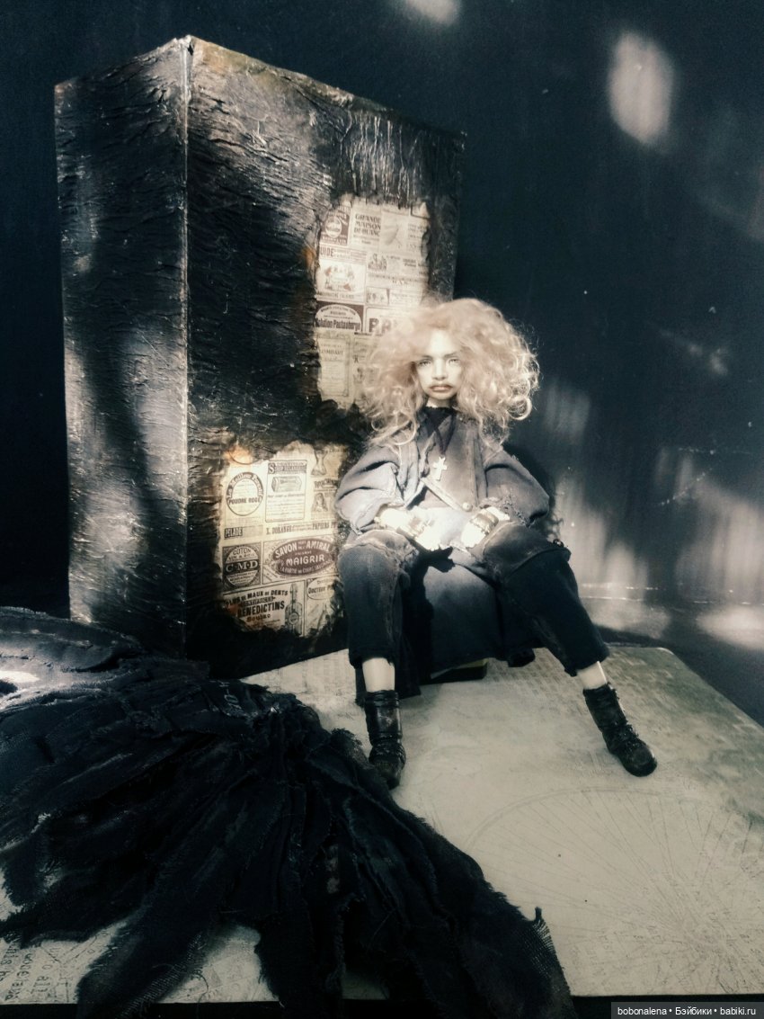 Тук-тук. послесловие — Лепка авторских кукол: полимерная глина (фото 5)