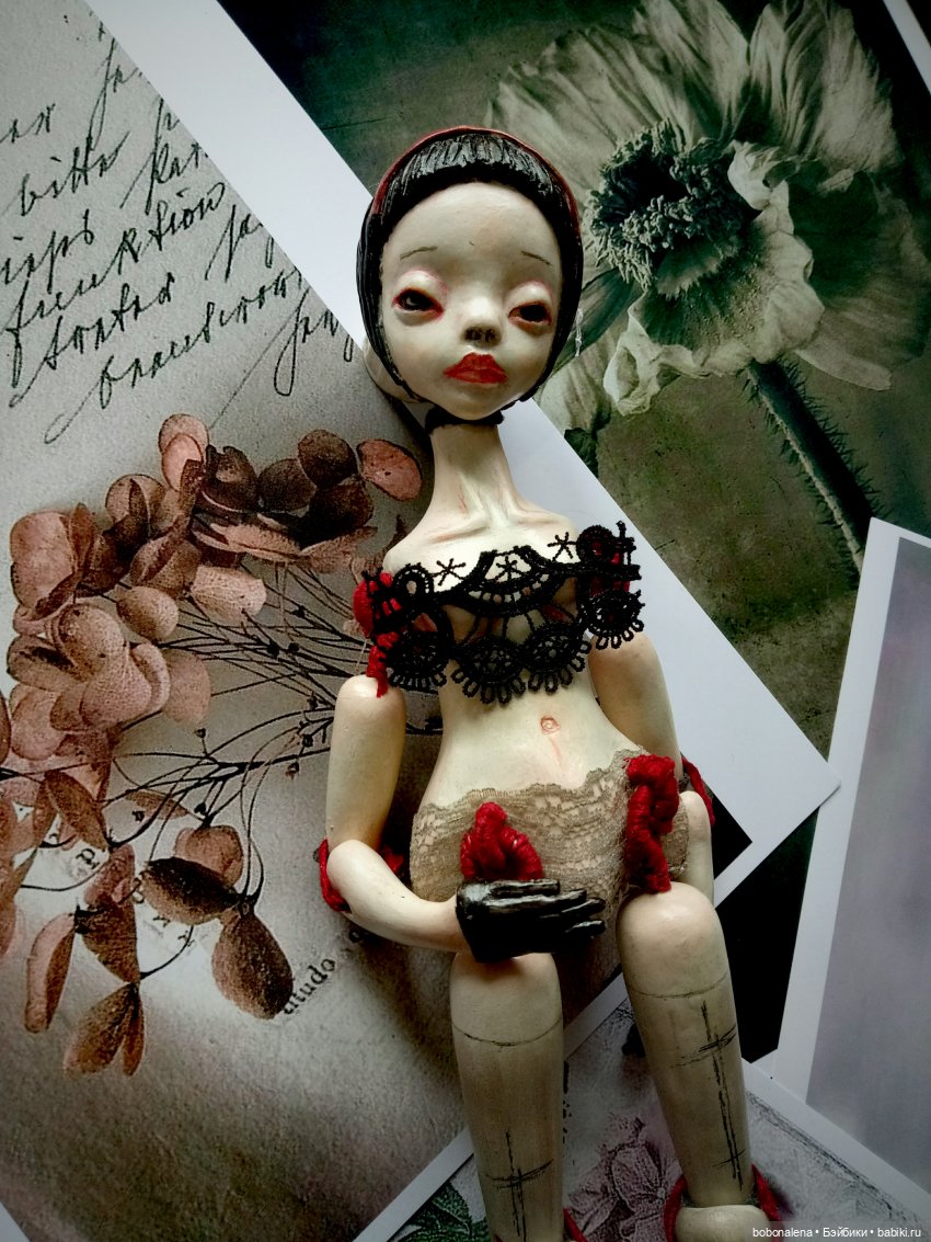 Элоди заходила на чай — Авторские шарнирные куклы своими руками: лепка